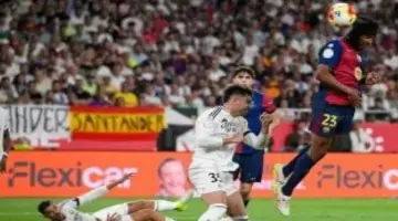 توقيت مباراة الكلاسيكو بين برشلونة وريال مدريد لحسم لقب الدوري الإسباني